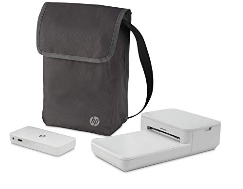 HP Sprocket Studio Go Bundle – Photo Printer with Power Bank Portable Charger & Bag: Personalize & Print 4×6 Pictures Anywhere You Go (3XT68A)
