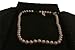 Gorgeous Black Velvet and Satin Necklace/Jewelry Travel Folding Display Case!