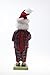 Clever Creations Traditional Wooden Pajama Santa Christmas Nutcracker Collectible Mr. Claus in PJs | Festive Holiday Décor | Holding Milk, Cookies, and Teddy Bear | 100% Wood | 12