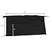 Hotis Black 3 Pockets Waist Apron Aprons Bartender Apron Money Apron Check Holder Kitchen Waist Restaurant Servers Waitress Half Apron, 1 Pack Apron