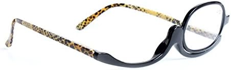Reading Glasses Women - Janjunsi Retro Lightweight One Lens Rotating Make up Frame Lady Reading Glasses Strength +1.5 to +4.0