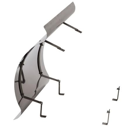 Kaminabdeckung Kaminhaube aus Edelstahl klappbar (600mm x 600mm