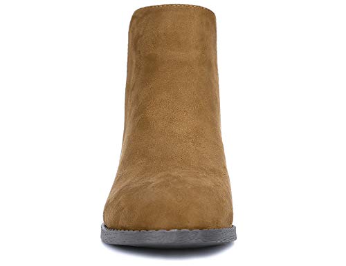 MaxMuxun-Women-Faux-Suede-Booties-Comfort-Classic-Chelsea-Ankle-Boots