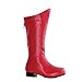 Ellie Shoes Knee High Boot, RED Matte, Large Unisex Big_Kid