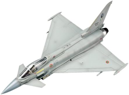 Easy Model 1:72 Scale EF-2000A Eurofighter Typhoon Italian Air Force Model Kit, Silver