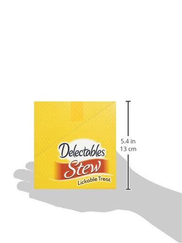 Delectables Stew Lickable Wet Cat Treats - Tuna & Shrimp - 12 Pack