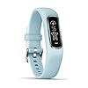 Garmin Vivosmart 4 Smart Activity Tracker with Wrist-Based Heart Rate and Fitness Monitoring Tools, Azure Blue, Small…