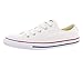 Converse Women's Dainty Canvas Low Top Sneaker, White, 10 M US