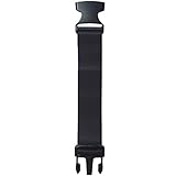 Extender Strap For Obacle Fanny Pack, 10 Inch Long, 1.5 Inch Width, Black