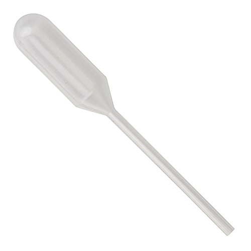 Transfer Pipette, 1.3mL, Fine Tip, 51mm, Bulb Draw - 1mL, Karter Scientific 221L2 - Pack 1000