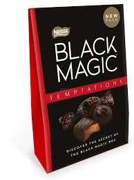 Nestle Black Magic Gift Box A Selection Of Caramels, Wholenuts And Fruit Creams Wrapped In Dark Chocolate Imported From The UK England