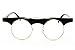 V164-vp Style Vault Round Metal Steampunk Sunglasses