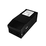 HitLights 300 Watt Dimmable Driver, Magnetic, for LED Light Strips - 110V AC-12V DC Transformer. Made in the USA. Compatible with Lutron and Leviton