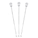 StixToGo White Stir N Plug Stix for Disposable Lids, Package of 200
