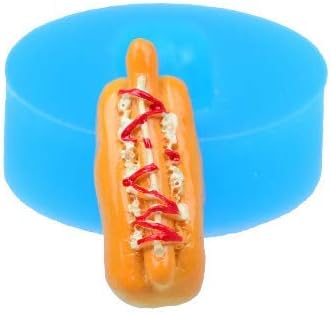 G151 moule fimo moule silicone hot dog (25.8x11.6mm)