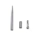 Microblading Pen Professional Tattoo Manual Pen Microblading Pen High Permanent Makeup Pen Manual Tattoo Eyebrow Pen Handmade Tattoo Pen for Permanent Manual Eyebrow Lip Tattoo Blades Color Sliver