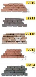 Aedes 2210 300 Pieces Slates, Red, Multi-Color