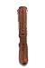 Top Moda Womens Page-65 Knee High Round Toe Lace-Up Slouched High Heel Boots,Tan,8