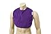 Youth and Adult Waterproof Adapted Bib, Absorbent Clothing Protector - Purple, Washable Reusable