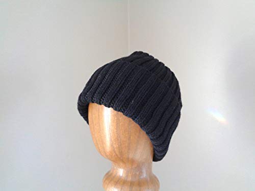 Hand Knit, 100% Wool, Beanie Hat 