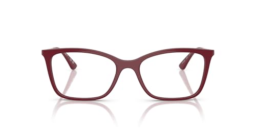 Vogue Eyewear VO5563 Prescription Eyewear Frames, Full Cherry/Demo Lens, 53 mm