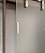 Sliding Aluminum Barn Door Handle Set - 2 Pack STB Adhesive Finger Pull for Pocket Doors, Closet - no Screws or Hardware Required, Complete Kit