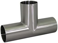Trynox SMS Weld Sanitary Stainless Steel Tee 316 1" Sanitary Fitting