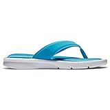 New Nike Womens Ultra Comfort Thong Print Chlorine/Blue 9