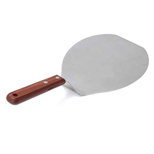 Katoot@ Pizza Stainless Steel Spatula Peel Shovel Turner Cake Lifter Plate Holder Pastry Shovel Cutter Knife Baking Tools Accessories