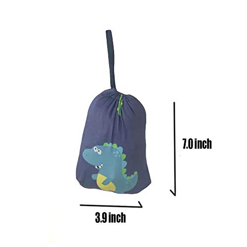 Portable Shopping Cart Cover | High Chair and Grocery Cart Covers for Babies, Kids, Infants & Toddlers ✮ Includes Free Carry Bag ✮ (Simple Dinosaur)