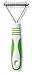 Andis 66050 De-Matting Rake with 10 Blades - Grooming Brush with Safety Edges & Promotes Healthy Skin & Coat - Non-Slip Handle, De-Shedding & Perfect for Long-Haired Breeds, Green, 7.5