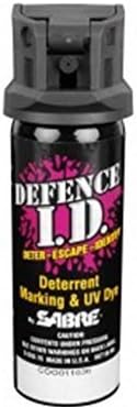 Sabre USA Self Defence Aid 66ml with UV ID Police Personal Protection Safety Security