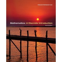 Mathematics : A Discrete Introduction 9812400923 Book Cover