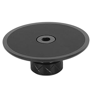 CD-speler Recordstabilisator Vinylplaatklem Lichtgewicht Schijfstabilisator voor Gebruik van Muziekspeler(zwart)