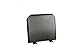Stainless Steel Firebacks, Painted Black - 16" x 18" primary