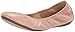Hush Puppies Women's Chaste Ballet Pump, Pale Peach Leather, 8.5 M US
