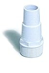 Swimline Hose 1 1 Adapter, White, 1-1/4"-1-1/2"