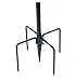 Rhino Tuff Products Bird Feeder Pole STABILIZER 4 Prong Base Bird Feeder Stand Ideal Kit for Bird Watching, Bird Baths, Bird Houses, Bird feeders for Outside