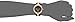 XOXO Women's XO5455 Rhinestone-Accent Chocolate Brown Analog Bracelet Watch