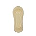 Jarseen Women's Premium Cotton Liner Non Slip No Show Socks(4 Pairs) (Shoe-Size 5-8, 2Black+2Nude)