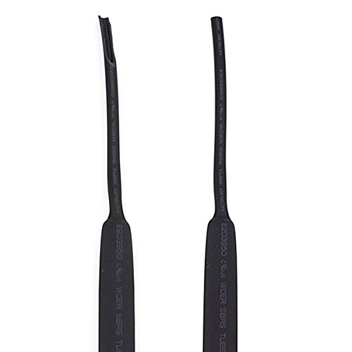 Heat Shrink Tubing, GLE2016 Black Duall Wall Heat Shrink Roll Tube Adhesive-Lined 3: 1 Shrinking Ratio Cable Wire Sleeving Wrap Dia 12.7mm (1/2)