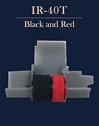 IR-40T Ink Roller, Black and Red Compatible with