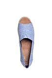 TOMS Womens Open Toe Platform Alpargata