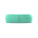 Silicone Wedding Ring for Women. Rubber Wedding Band for Every Day Use - Yoga, Training, Sports, Military, Work, Travel and Outdoor - Teal - Size 6