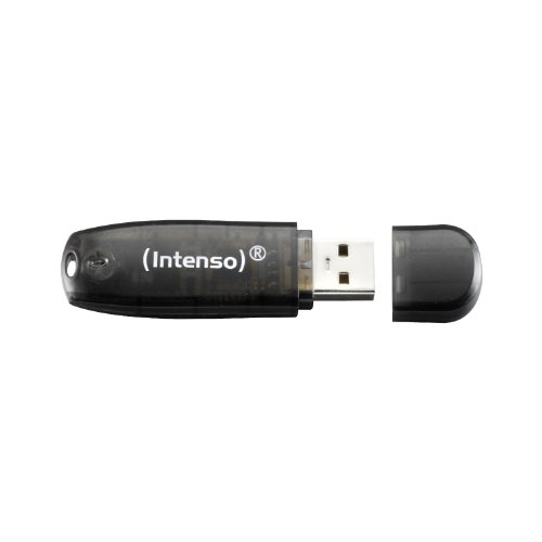 Intenso Rainbow Line 16 GB USB-Stick USB 2.0 Schwarz
