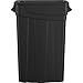 Amazon Basics 23 Gallon Commercial Slim Trash Can with Handle, Black, 2-Pack - TCNH2030BK2A