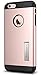 Spigen Slim Armor iPhone 6S Plus Case with Kickstand and Air Cushion Technology Hybrid Drop Protection for iPhone 6S Plus 2015 - Rose Gold