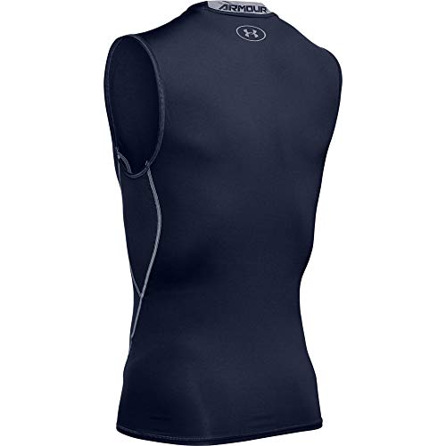 Under-Armour-Herren-HeatGear-Armour-Kompressionsshirt-Aermellos-aermelloses-Funktionsshirt-Komfortables-Tank-Top-mit-Kompressionspassform