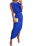 ANRABESS Women 2023 Summer Sleeveless Sexy Semi