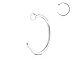 20G Flat Disc Nose Hoop 316L Surgical Steel Ring (5/16